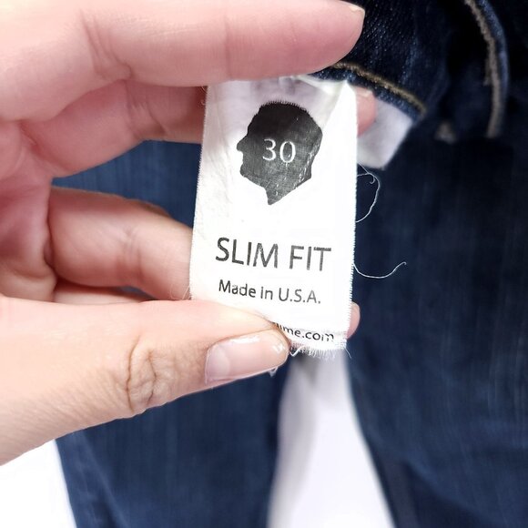 Rustic Dime Jeans 30 Denim Slim Straight Made in USA - Picture 9 of 14